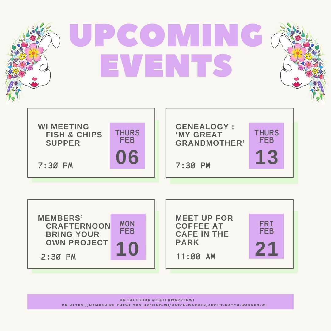 Upcoming Events