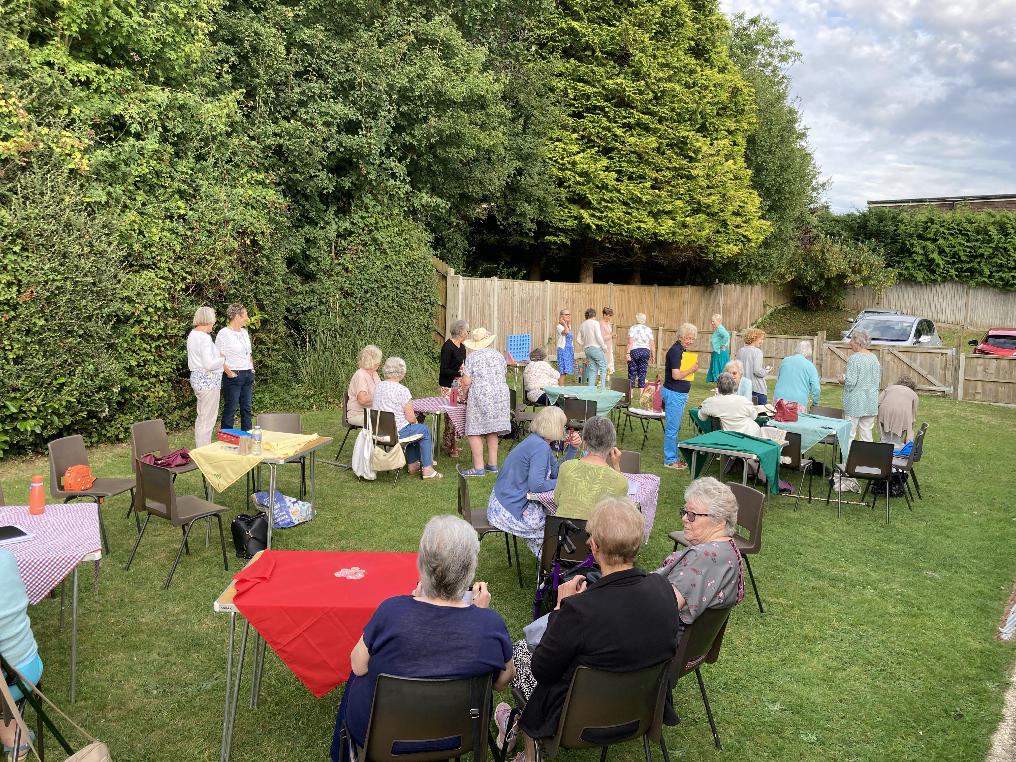 August meeting at the hall