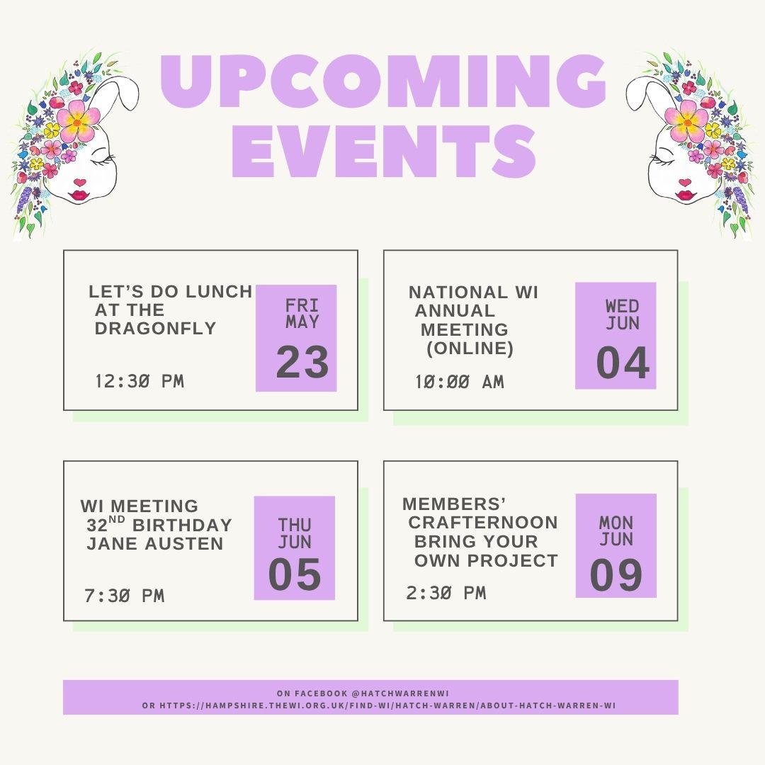 Events May to June